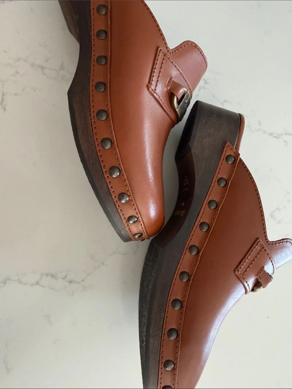Zadig & Voltaire clogs with Brass Accent